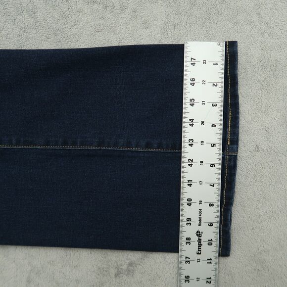 Levi's 512 Jeans Women's 14M Blue High-Rise Slimming Bootcut Denim 32" Inseam - Picture 5 of 16